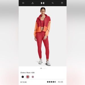 Under Armour Unstoppable jacket.